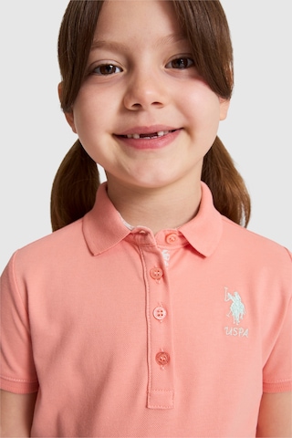 U.S. Polo Assn. Kız Çocuk Mercan Tişört Basic 50320287-vr204 Coral