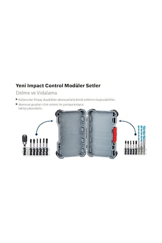 Bosch Impact Ctrl 8'li Ph2-pz2 T20-t30 50 MM Mg 2608522327