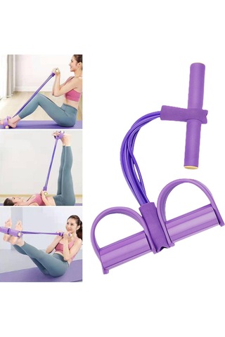 Karın Kol Kalça Ayak Tüm Vücut Şekillendirme Body Trimmer Fitness Mor