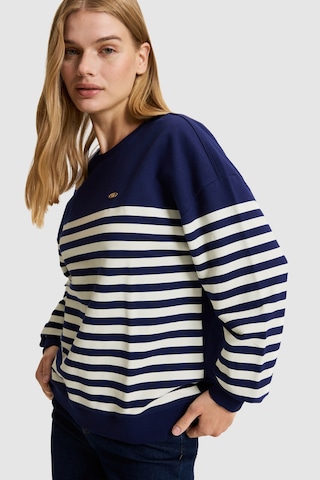U.S. Polo Assn. Kadın Açık Lacivert Bisiklet Yaka Sweatshirt 50328990-vr059