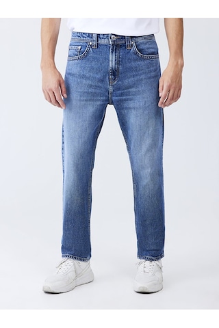 Ltb Hollywood Y Normal Bel Düz Paça Straıght Jean Pantolon 010095156914800 - 55019 Mavi