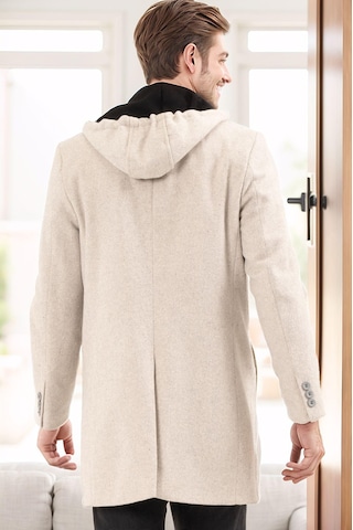 Plt9376 Dewberry Erkek Palto-desenli Bej Desenli Bej