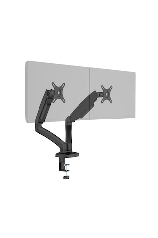 F200 Pro 17-34 İkili Monitör Standı Siyah Maks: 10kg