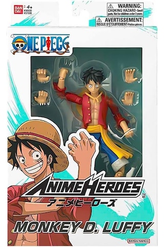 Bandai Anime Heroes One Piece Monkey D. Luffy Eklemli 16 Cm Figür 37008 Monkey D. Luffy
