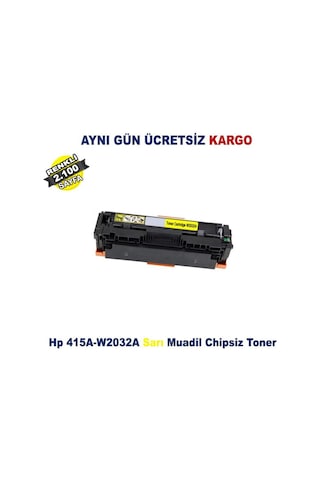 Hp ColorLaserJetPro 415A|M479DN|M479DW 1 SET Çipsiz Uyumlu Toner