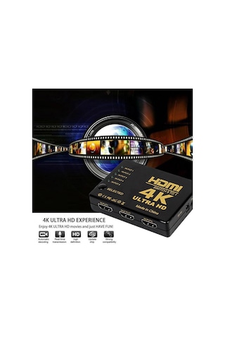 Gplus Ifswt-501 5 Port Kumandalı 4K 2160P 3D Uyumlu Hdmi Switch