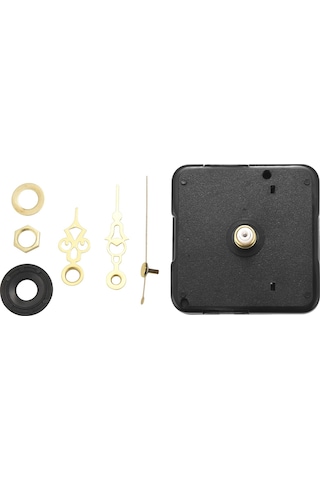 Gatherco Kendin Yap Saat Metal Doku Yaratıcı Duvar Saati Retro Duvar Saati Hareketi Aksesuarları Diğer