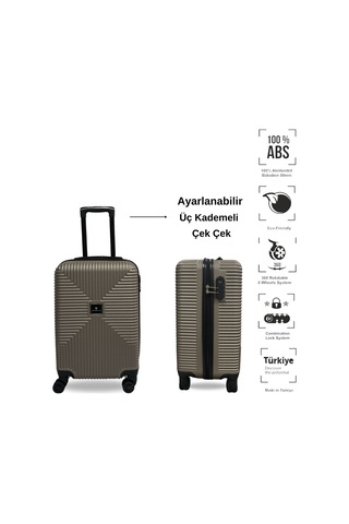 Anhelo Bowtie Abs Küçük Kabin Boy Valiz 001