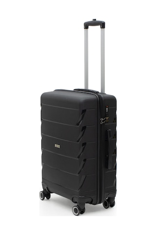 Copella Pp Polipropilen&kırılmaz Orta Boy Valiz 65 Cm Siyah