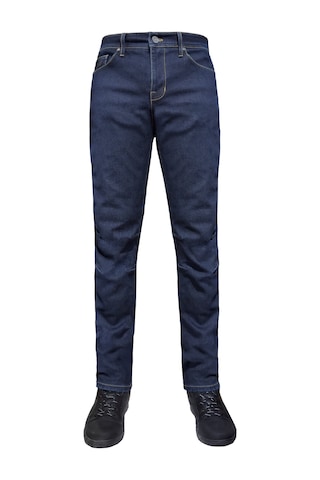 The Biker Jeans City Biker Cold Killer Dark Blue Korumalı Motosiklet Kot Pantolonu Mavi