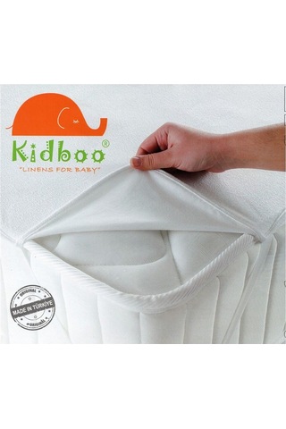 Microfiber Kumaş Yüzey Sıvı Su Geçirmez Köşe Lastikli Bebek Yatak Koruyucu Alezi Ebat: 70 140 Cm