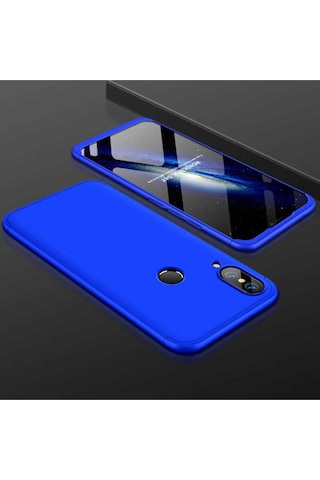 Huawei P20 Lite Kılıf Zore Ays Kapak Mavi