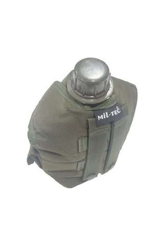 Delux Serisi Taşıma Kampçılık Doğa Sporu Miltech Matara Kılıfı Çok Renkli