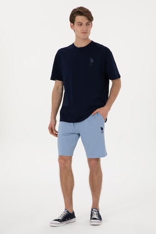U.s. Polo Assn. Erkek Mavi Şort Örme 50298062-vr036 Mavi