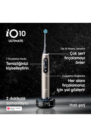 Oral-b İo 10 Şarjlı Diş Fırçası - Gold Şarjlı