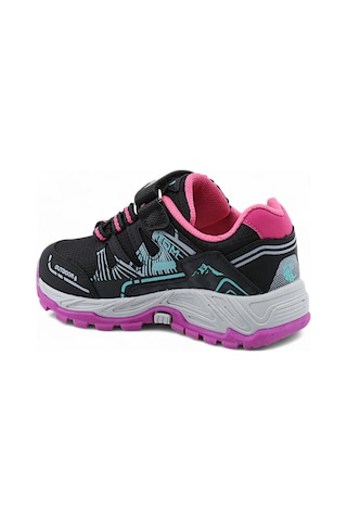 Khayt Runtrail Su Ve Soğuk Dayanıklı Kaymaz Taban Kışlık Unisex Çocuk Spor Ayakkabı Siyah - Fuşya