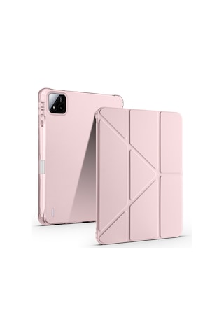 Adige Xiaomi Pad 7 Pro Kılıf Tri Folding Standlı Kalem Bölmeli Kapaklı Kılıf