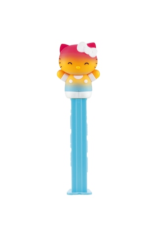 Pez Dispenser Hello Kitty Fullbody Rainbow Meyve Aromalı Şekerleme Makinesi Ve Şekerleme Yedekleri