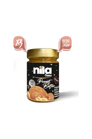 Nila By Sasu Fıstık Ezmesi Parçaçıklı 3 x 300 G Nila By Sasu Fıstık Ezmesi Parçaçıklı 3 x 300 G