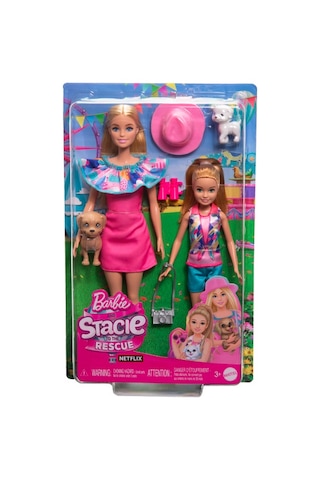 Barbie ve Stacie Kız Kardeşler İkili Set HRM09