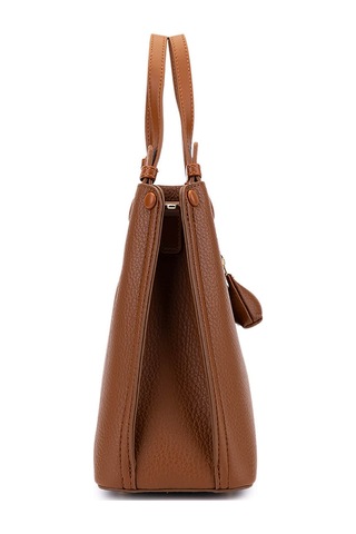 Tamer Tanca Kadın Suni Deri Camel Omuz Çanta 921 27147 Bn Cnt Sk25-26 Camel Kahverengi