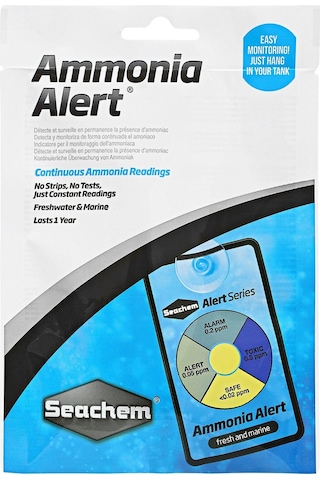 Seachem Ammonia Alert Akvaryum Kolay Amonyak  Ölçer