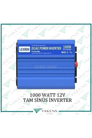 Lexron 1000 Watt 12v Tam Sinüs İnverter Lexron