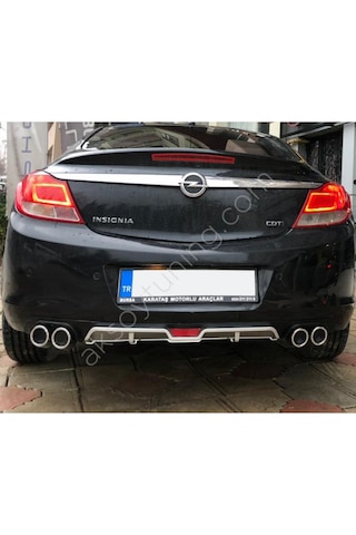Opel İnsignia Uyumlu Yedek Parça Üniversal Arka Tampon Difüzör