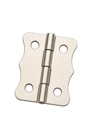 Nikel 100 Adet Papatya Menteşe Düz 30x23 Mm - Dekoratif Çerçeve Fener Kutu Menteşesi Evimdeyokyok Sarı