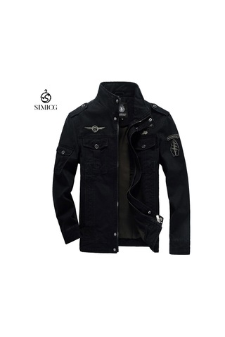 Erkek Kışlık Pamuklu Ceket Siyah