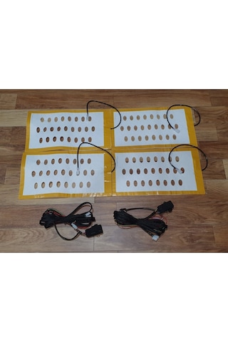 Ducki Kademeli Araç Koltuk Isıtma Seti . 1 Çift Koltuk Için