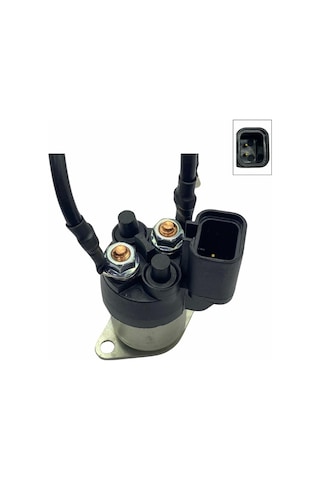 24v Marş Yardımcı Ara Otomatik Kablolu Düz Kulak 2 Fiş Soketli