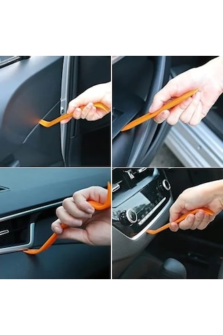 4 Parça Oto Trim Sökme Aparatı Seti, Esnek Ve Çizmez Tasarıma Sahip