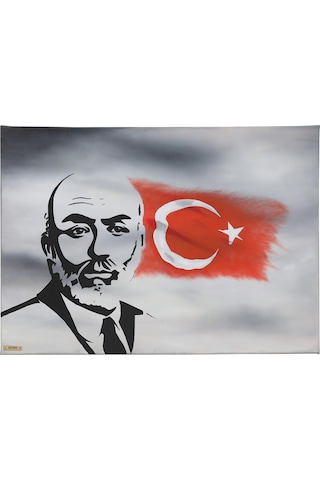 Mehmet Akif Ersoy Yağlı Boya Tablo-5914