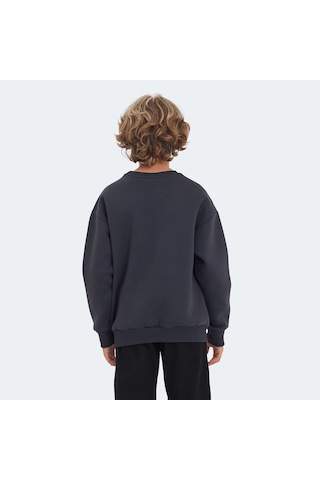 Slazenger LONE Çocuk Koyu Gri Sweatshirt