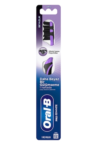 Oral-b Pro-3dwhite Kömürlü Beyazlık Diş Fırçası