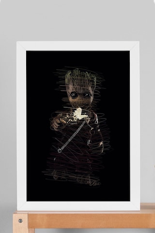 Baby Groot Çerçeveli Tablo Guardians Of The Galaxy - Estetik Poster