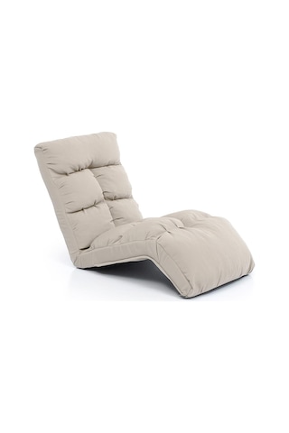 Pafu Fuwa Outdoor Su Geçirmez Fonksiyonel Mekanizmalı Şezlong - Bej