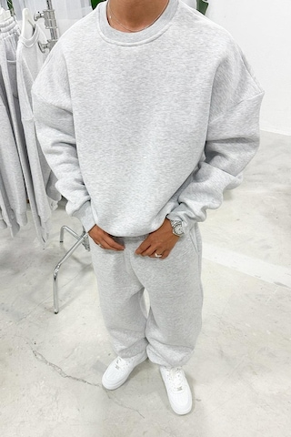 Gri Melanj Cozy Basic Oversize Sweat Gri Melanj