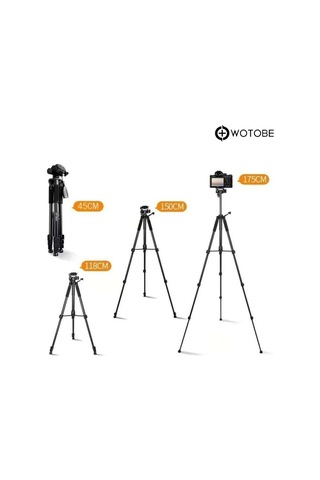 Bluetooth Kumandalı Ayarlanabilir Android İos Kamera Uyumlu Tutucu Çanta Sabitleyici Tripod