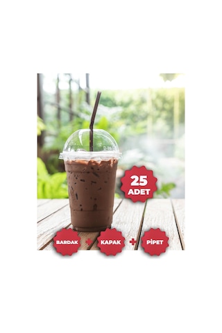 Plastik Bardak Milkshake Bardağı