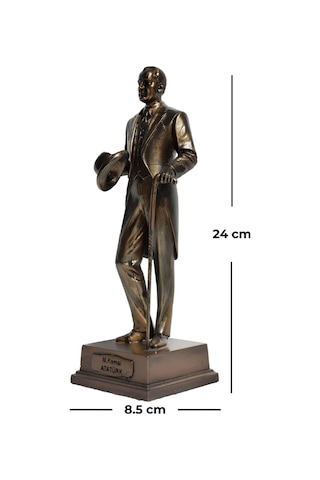 Şapkalı Atatürk Heykeli Biblo - Büyük Boy