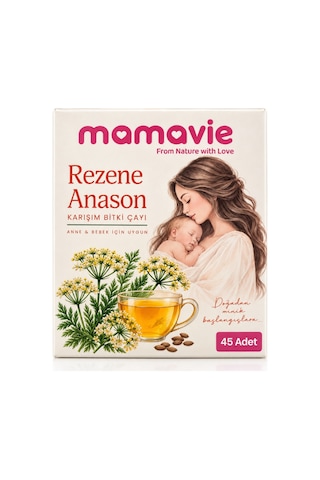 Anne Bebek Çayı Rezeneli Karışık Bitki Çayı 45 Süzen Poşet 90 G - 937409021