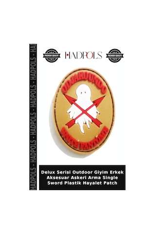 Hadpols Delux Serisi Outdoor Giyim Erkek Aksesuar Askeri Arma Single Sword Plastik Hayalet