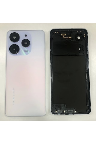 Tecno Spark 10 Pro Kasa Arka Kapak - Siyah