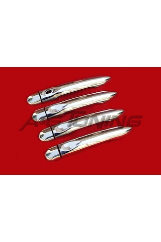 Renault Megane 3 Krom Kapı Kolu Tk -Dokunmatik- Paslanmaz Çelik N11.652