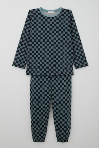 Breeze Erkek Çocuk Pijama Takımı Ekose Desenli 4-8 Yaş, Karışık Renk Karışık Renk