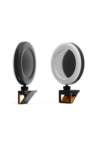 Qingmipy Usb Şarjlı 3 Renkli Aydınlatmalı Dizüstü Ve Telefon İçin Ayarlanabilir Parlaklıkta Klipsli Selfie Işığı Diğer