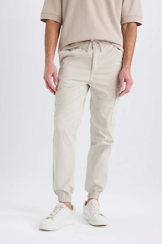 DeFacto Regular Gabardin Jogger Pantolon Kargo Cepli Beli Paçası Lastikli C9163AX25SPBG766