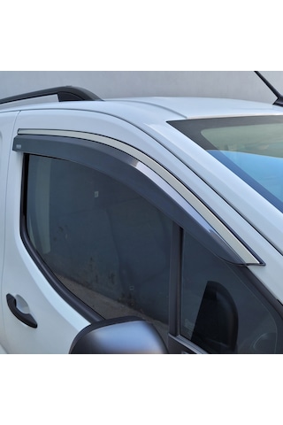 Yeni Fiat Doblo Kromlu Cam Rüzgarlığı 2'li 2023 Model Ve Sonrası